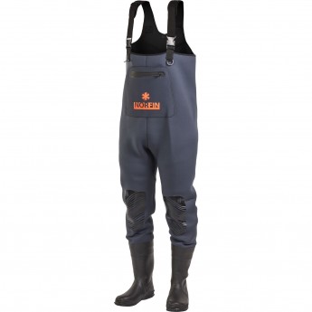 Полукомбинезон забродный NORFIN SHADOW NEOPRENE BOOTFOOT р.45-XL с сапогами Полукомбинезон забродный NORFIN SHADOW NEOPRENE BOOTFOOT р.45-XL с сапогами
